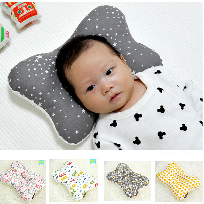 3d Breathable Mesh Four Seasons Baby Pillow Anti-deviation Head