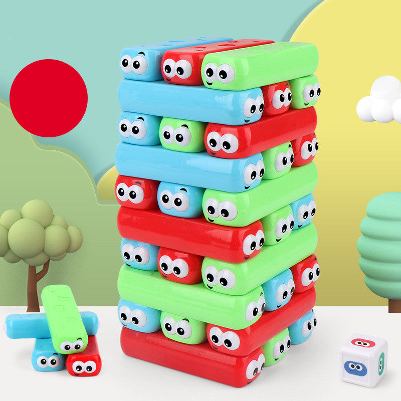 Draw A Stack Of Tower Blocks, High-Level Party Toys And Board Games