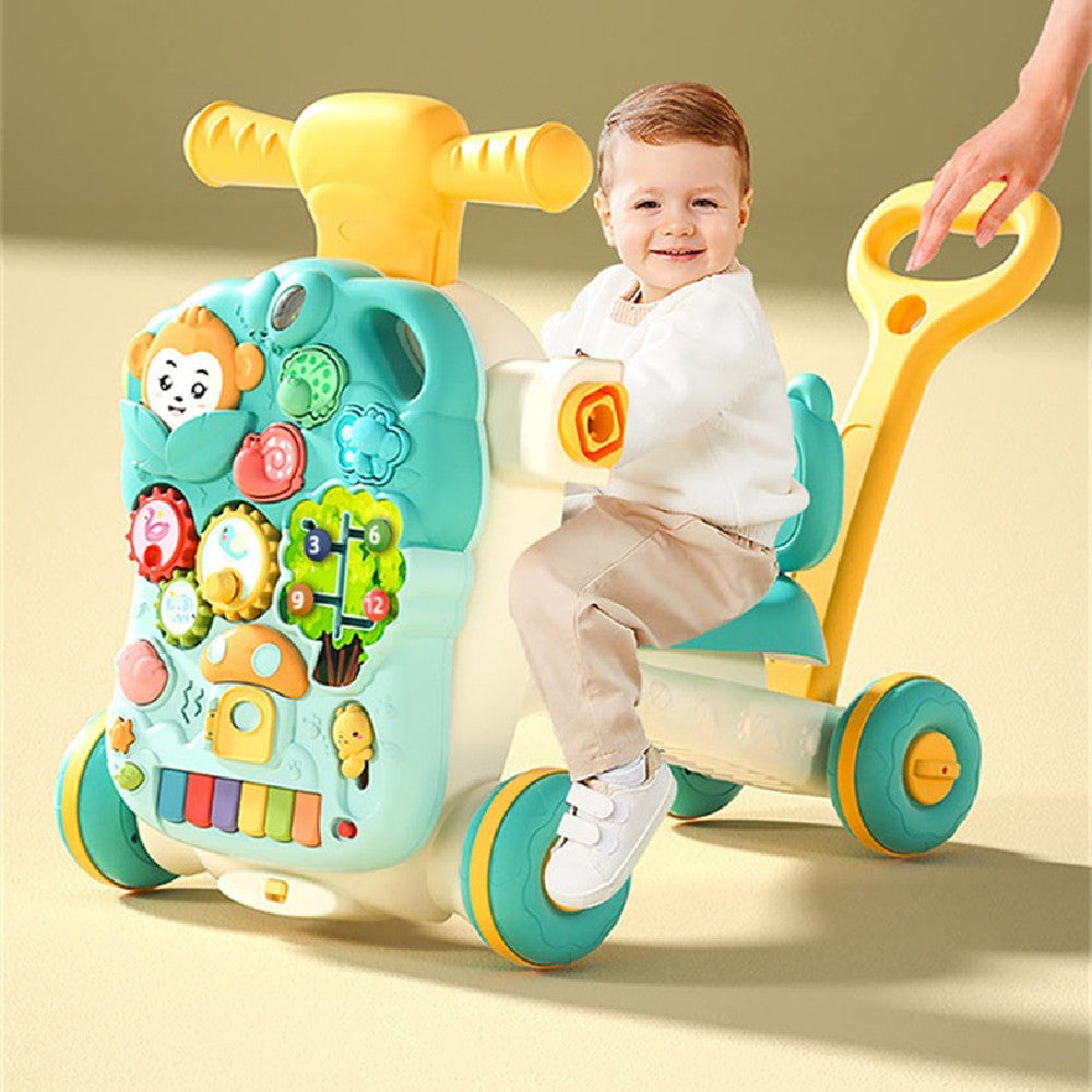 Multi-functional Anti-rollover Baby Walker