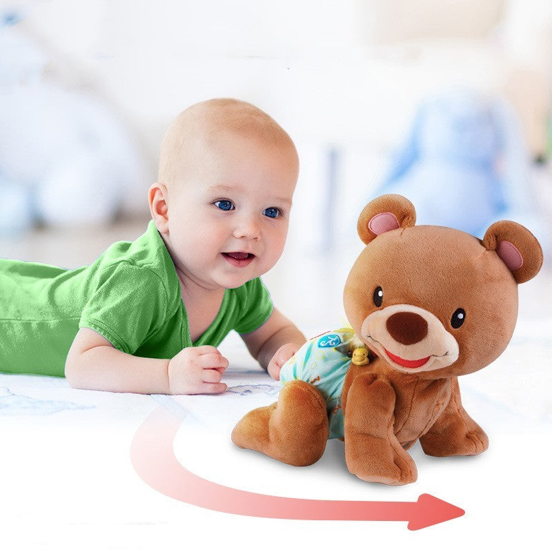 Learn To Crawl Boo Bear  Guide Crawl Baby Toys